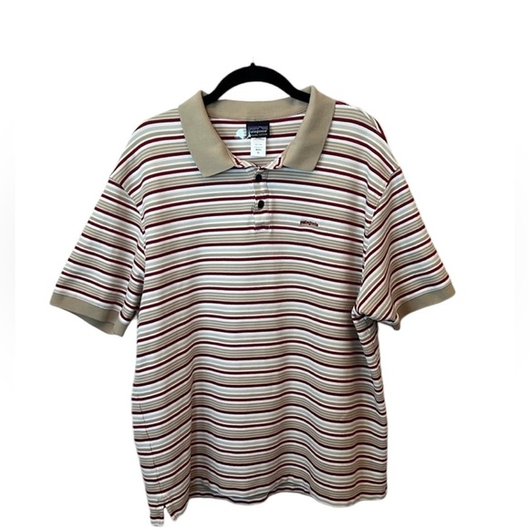 PATAGONIA-MEN’s POLO SHORT SLEEVE SHIRT - Picture 1 of 8
